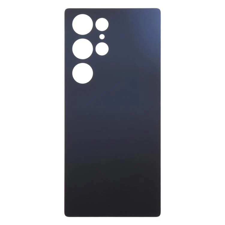 For Oukitel C61 Plastic Battery Back Cover(Black) - Image 2