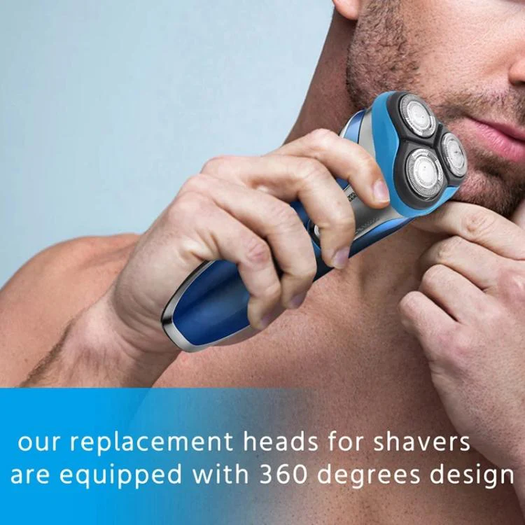 For Philips AT/PT Series Razor Integral Head with HQ8 Double-layer Blades(Dark Grey) - Image 7