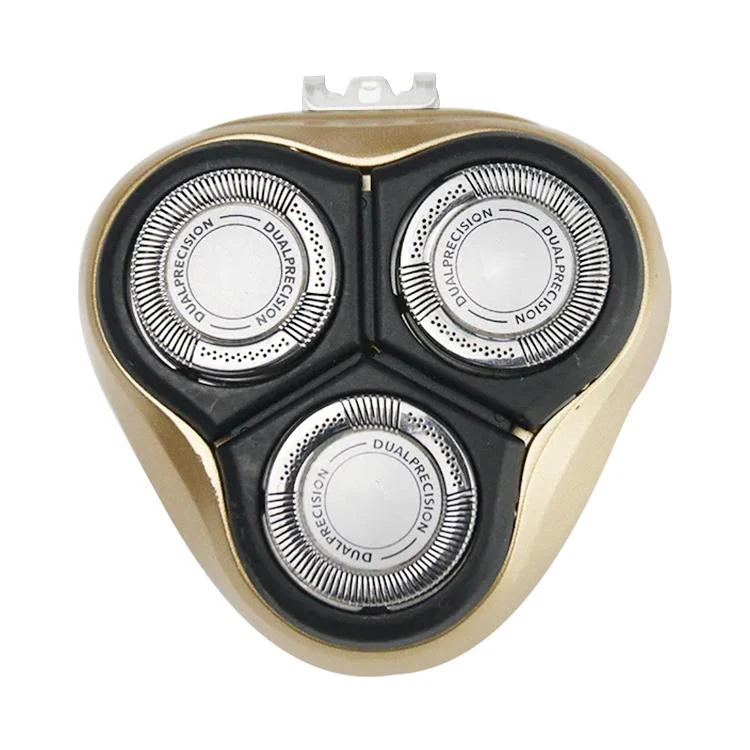For Philips AT/PT Series Razor Integral Head with HQ8 Double-layer Blades(Gold)