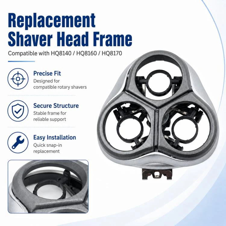 For Philips HQ8140 / HQ8160 / HQ8170 Shaver Head Replacement Parts, Specification: Bracket/No Blade Head - Image 5