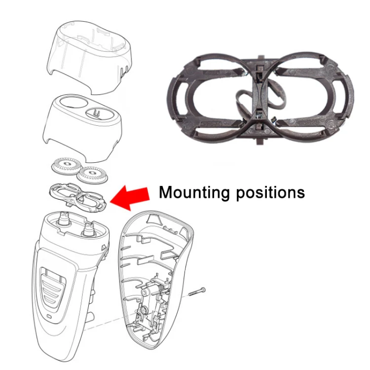 For Philips PQ190/PQ192/PQ187/PQ199/PQ183/PQ188/PQ182 Shaver Holder - Image 3