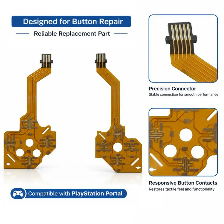 For PlayStation Portal Button Ribbon Flex Cable Replacement Conductive Film Keypad Cable Right Side - Image 4