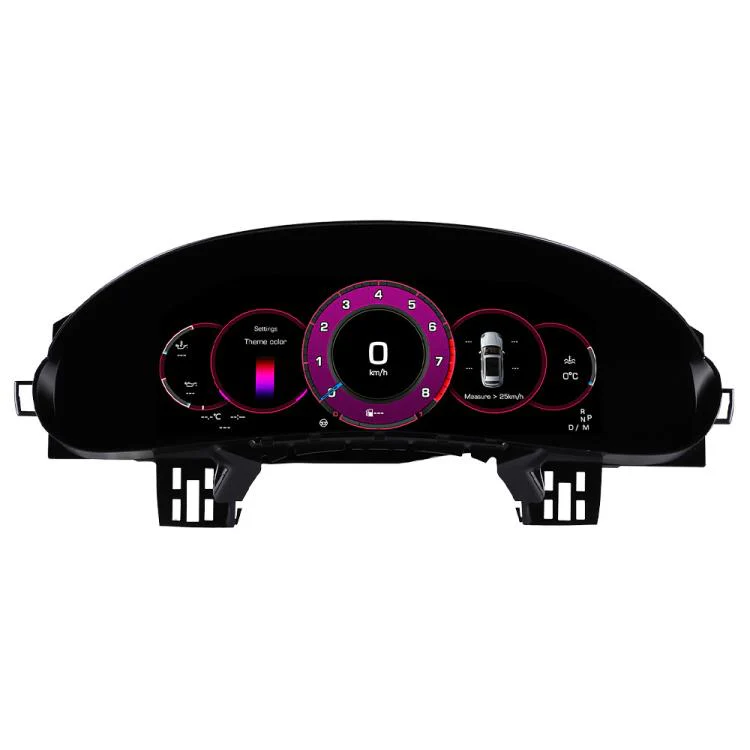 For Porsche Cayenne 2002–2010 Car HD LCD Multi-Mode Digital Odometer Speedometer with CarPlay