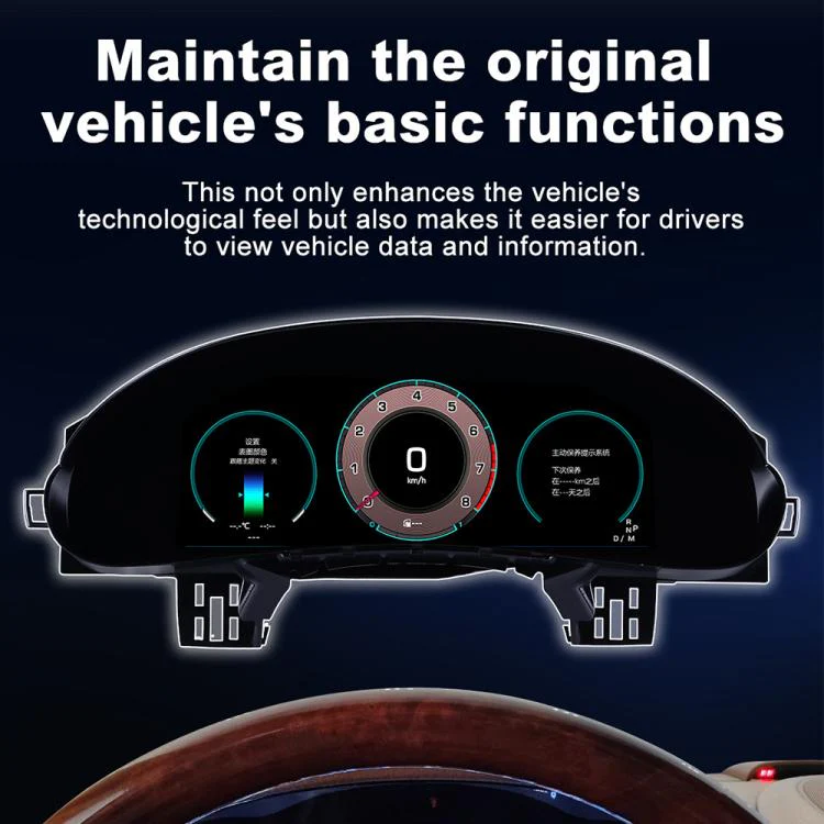 For Porsche Cayenne 2002–2010 Car HD LCD Multi-Mode Digital Odometer Speedometer with CarPlay - Image 3