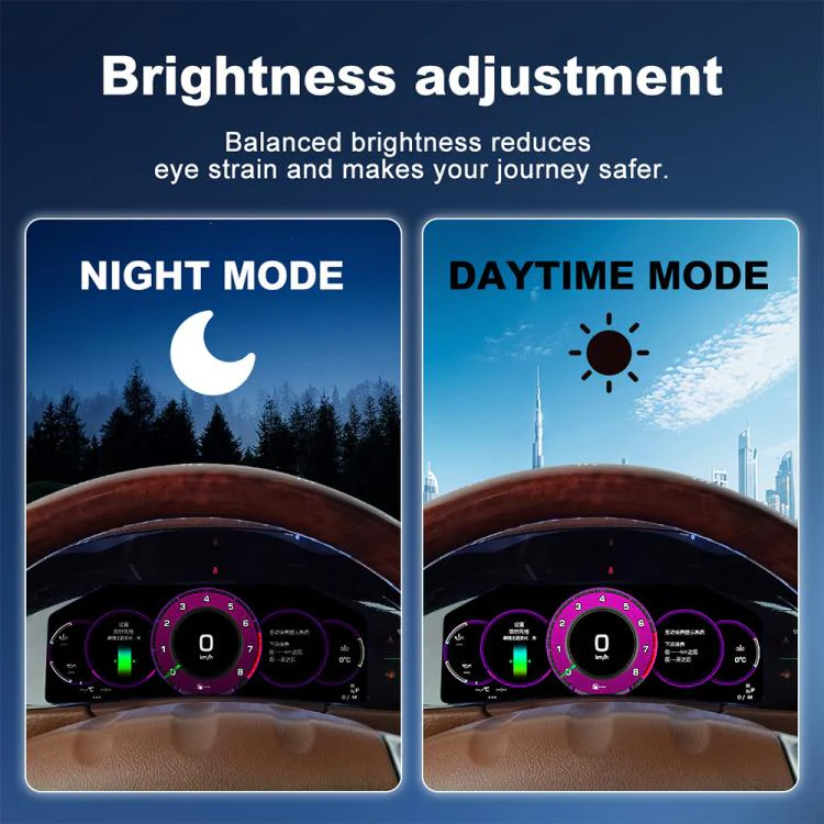 For Porsche Cayenne 2002–2010 Car HD LCD Multi-Mode Digital Odometer Speedometer with CarPlay - Image 7