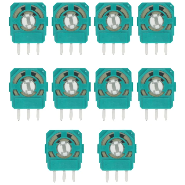 For PS5 Controller 10pcs 3D Joystick 2k 3Ω Potentiometer Buttons Repair Part