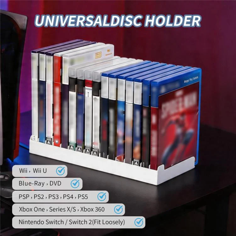 For PS5 / PS4 / Nintendo Switch 2pcs Universal Disc Holder - Image 3