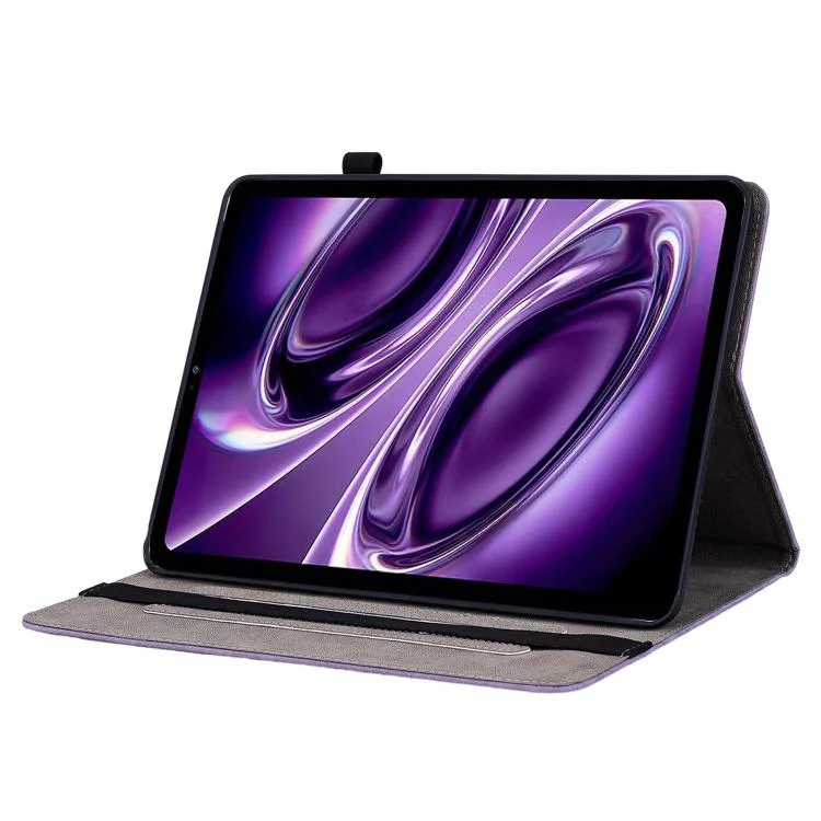 For Redmi K Pad 2 8.8 inch 2026 Butterfly Rose Embossed Leather Tablet Case(Purple) - Image 3