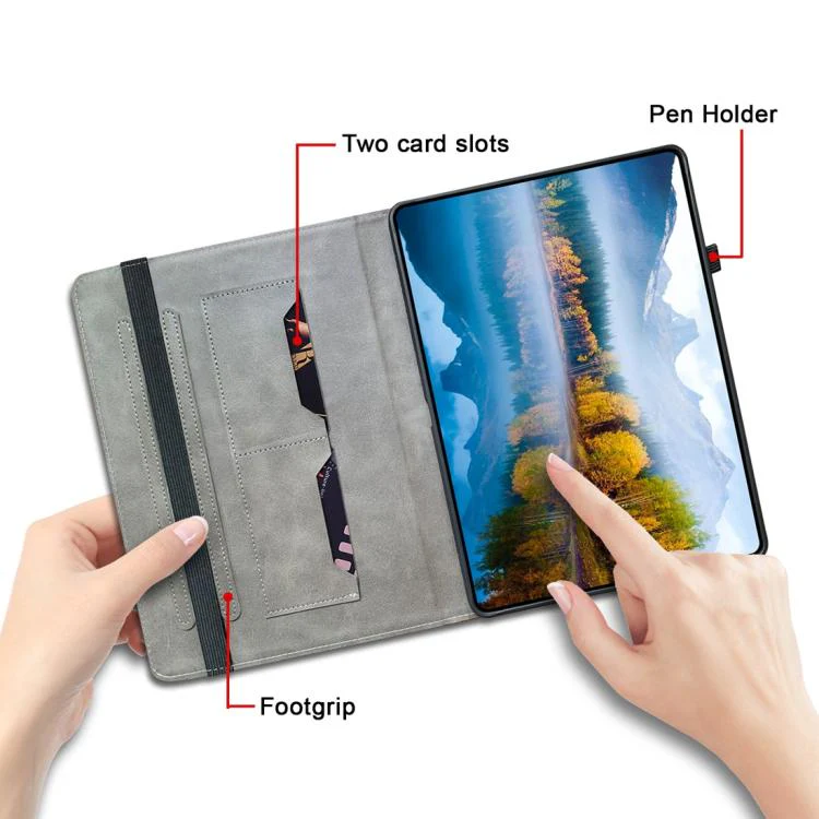 For Redmi K Pad 2 8.8 inch 2026 Crystal Texture Colored Drawing Leather Tablet Case(Cartoon Tiger Cub) - Image 3