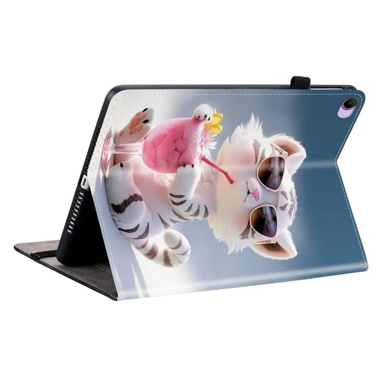For Redmi K Pad 2 8.8 inch 2026 Crystal Texture Colored Drawing Leather Tablet Case(Cartoon Tiger Cub) - Image 4