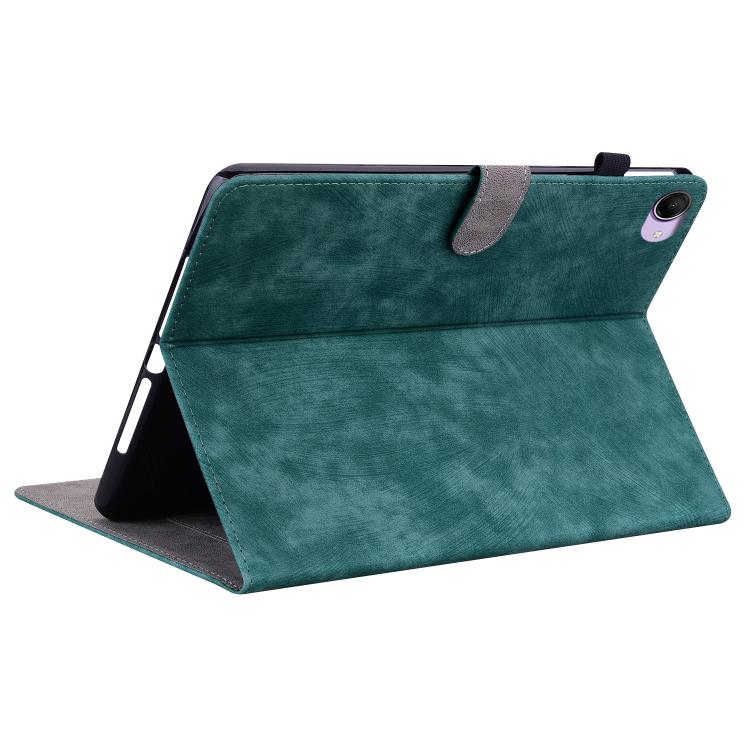 For Redmi K Pad 2 8.8 inch 2026 Embossed Tiger Pattern Leather Tablet Case(Dark Green) - Image 3