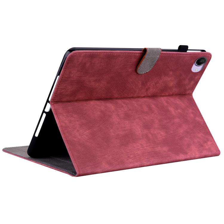 For Redmi K Pad 2 8.8 inch 2026 Embossed Tiger Pattern Leather Tablet Case(Red) - Image 3