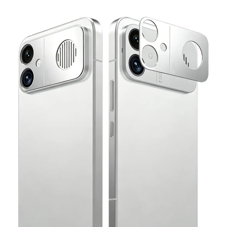 For Redmi K90 Max 5G IMAK Metal Camera Lens Protector Cover(Silver)