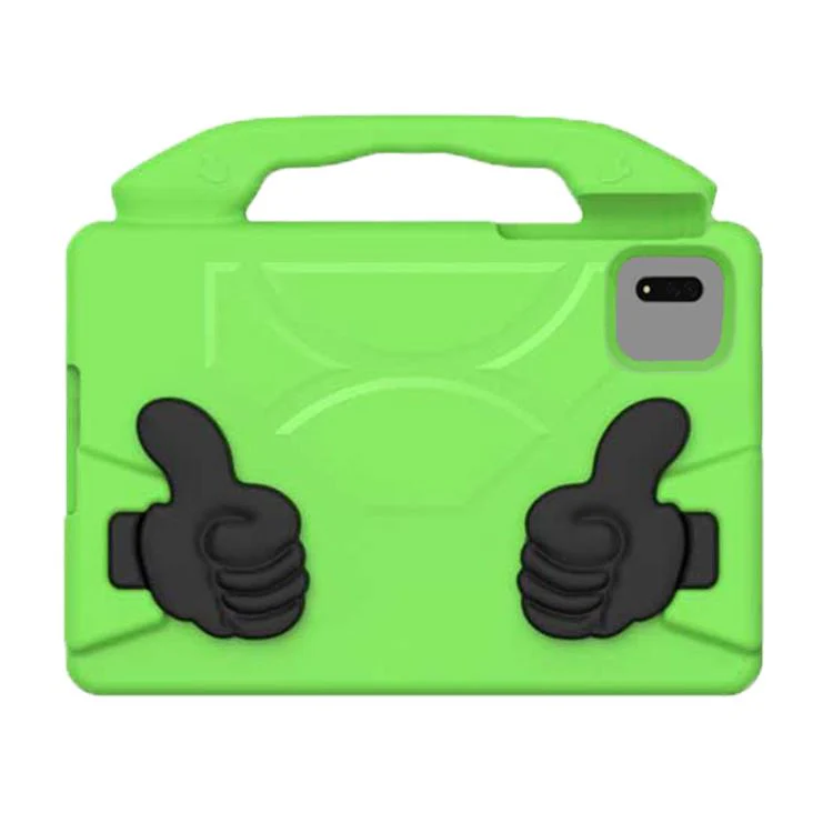 For Redmi Pad 2 / SE 11 2025 Thumb Bracket EVA Shockproof Tablet Case(Green)