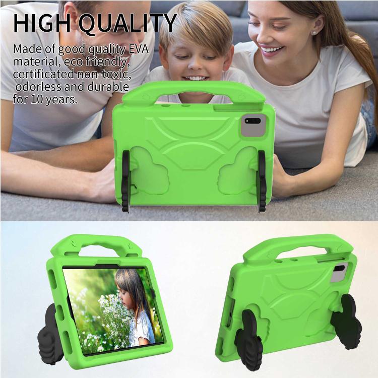 For Redmi Pad 2 / SE 11 2025 Thumb Bracket EVA Shockproof Tablet Case(Green) - Image 3