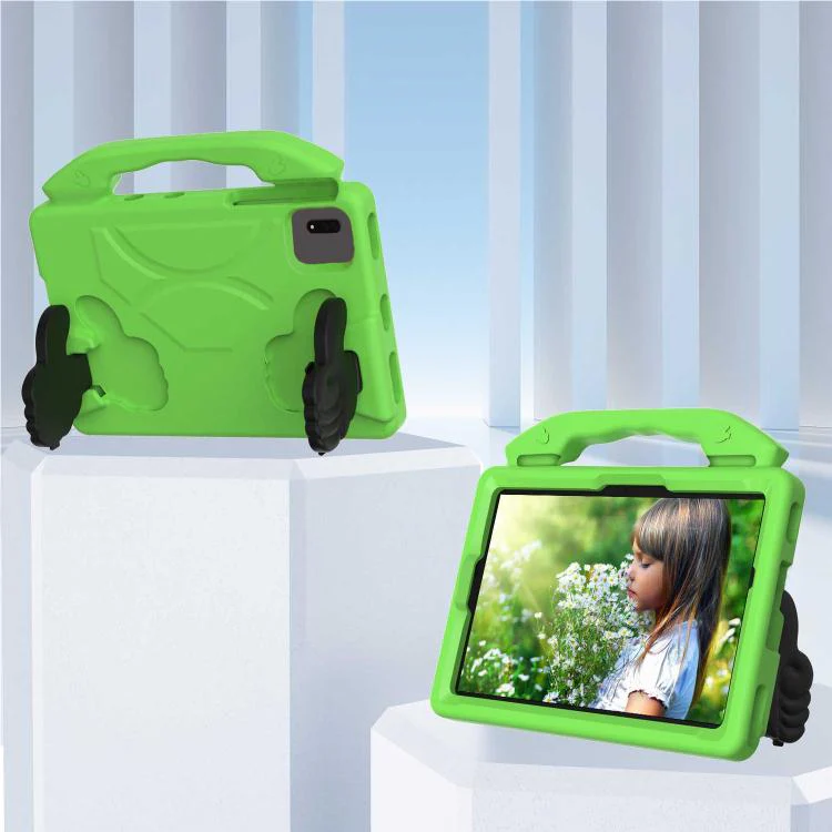 For Redmi Pad 2 / SE 11 2025 Thumb Bracket EVA Shockproof Tablet Case(Green) - Image 4