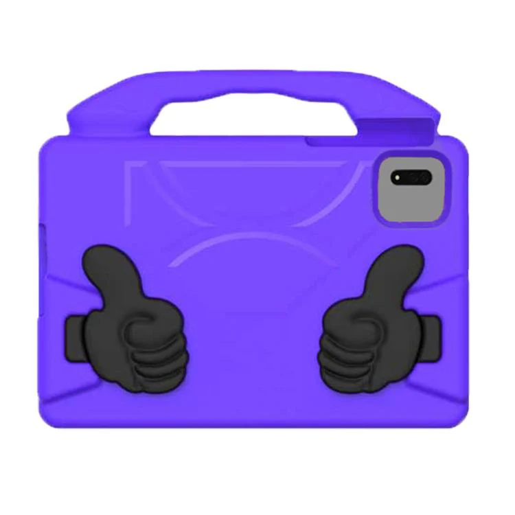For Redmi Pad 2 / SE 11 2025 Thumb Bracket EVA Shockproof Tablet Case(Purple)