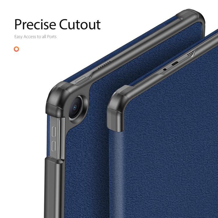 For Redmi Pad 2 SE 9.7 inch 2026 DUX DUCIS Domo Series Magnetic Flip Leather Tablet Case(Blue) - Image 5