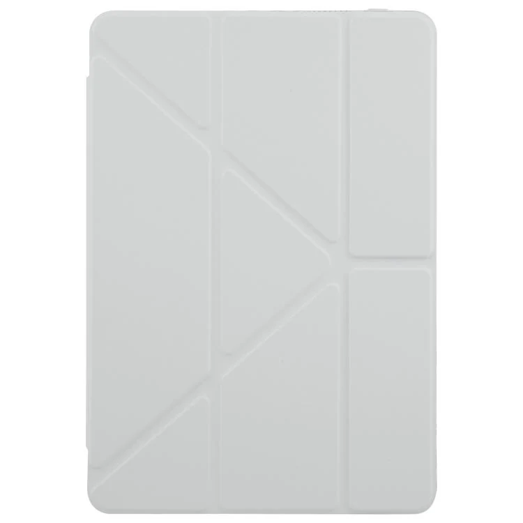 For Redmi Pad SE 11 2025 / Pad 2 Clear Acrylic Deformation Leather Tablet Case(Grey) - Image 2