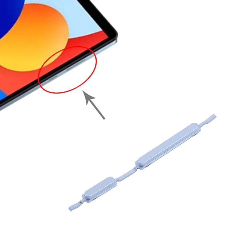 For Redmi Pad SE 8.7 Original Power Button and Volume Control Button (Blue) - Image 4