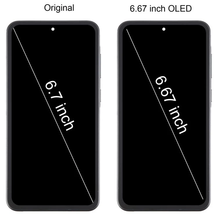 For Samsung Galaxy A36 SM-A366B 6.67 inch OLED LCD Screen Digitizer Full Assembly with Frame (Green) - Image 6