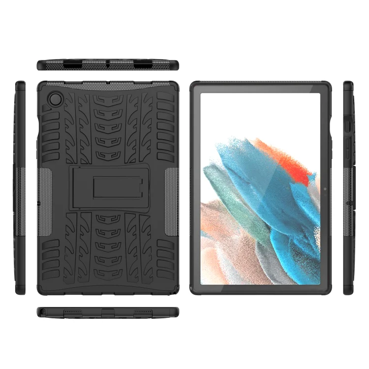 For Samsung Galaxy Tab A8 10.5 (2021) Tire Texture TPU + PC Tablet Case(Black) - Image 7