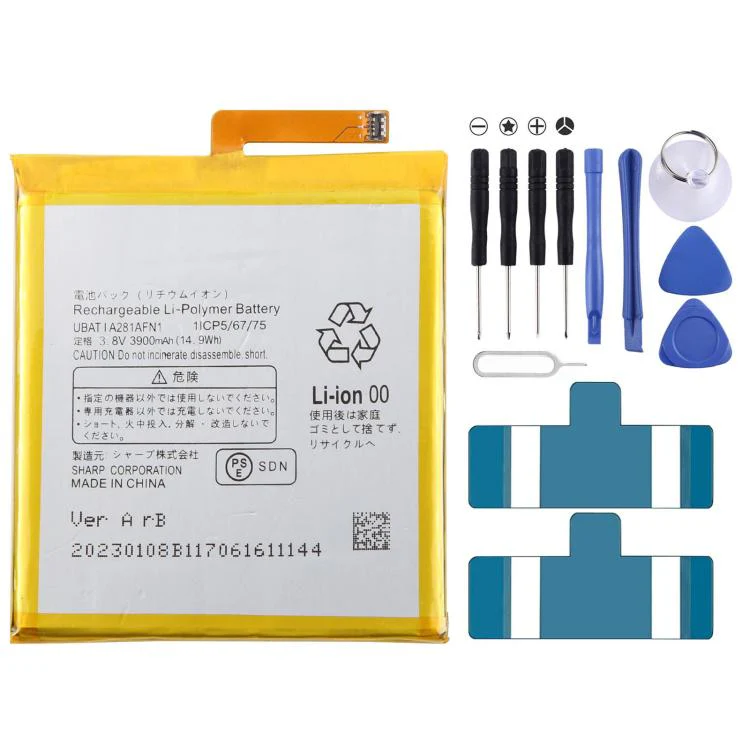 For Sharp Aquos X 3900mAh UBATIA281AFN1 Battery