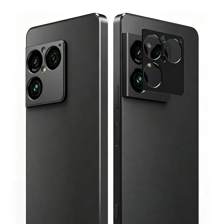 For Sony Xperia 1 VIII IMAK Metal Camera Lens Protector Cover(Black)