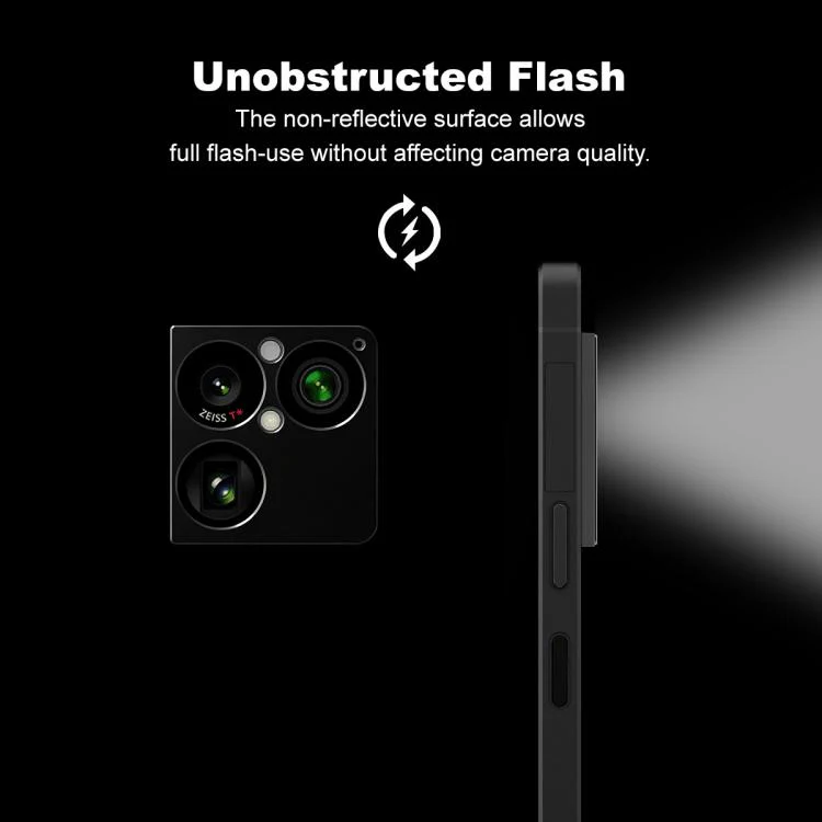 For Sony Xperia 1 VIII IMAK Metal Camera Lens Protector Cover(Black) - Image 3