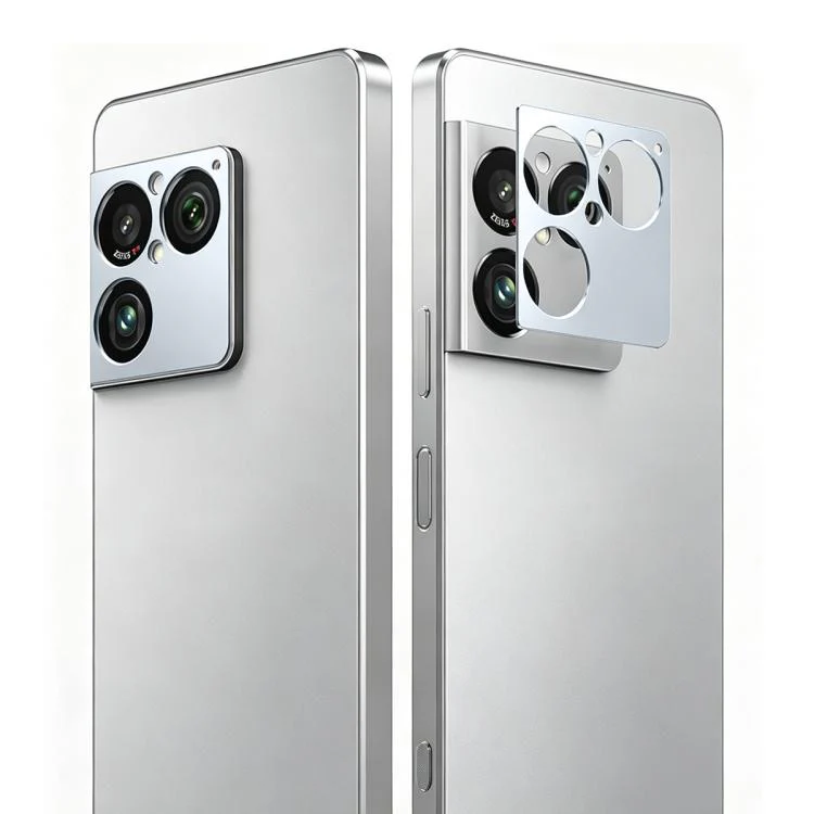 For Sony Xperia 1 VIII IMAK Metal Camera Lens Protector Cover(Silver)