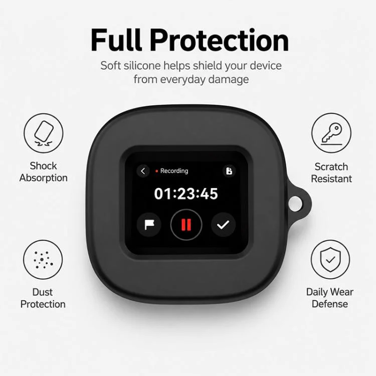 For Soundcore 5 Pro Max Silicone Shockproof Earphone Protective Case(Blue) - Image 5