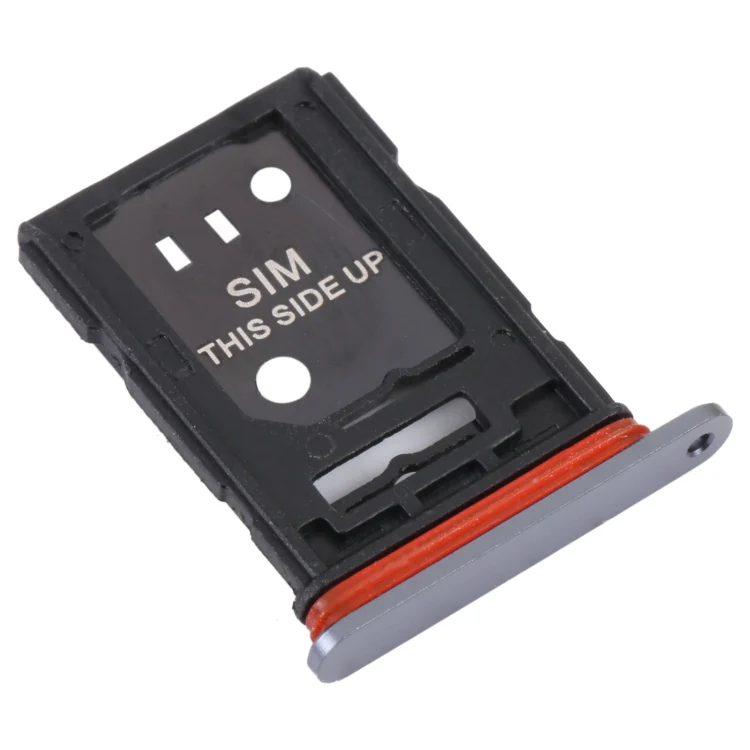 For TCL 20 Pro 5G Original SIM Card Tray + Micro SD Card Tray(Grey) - Image 3