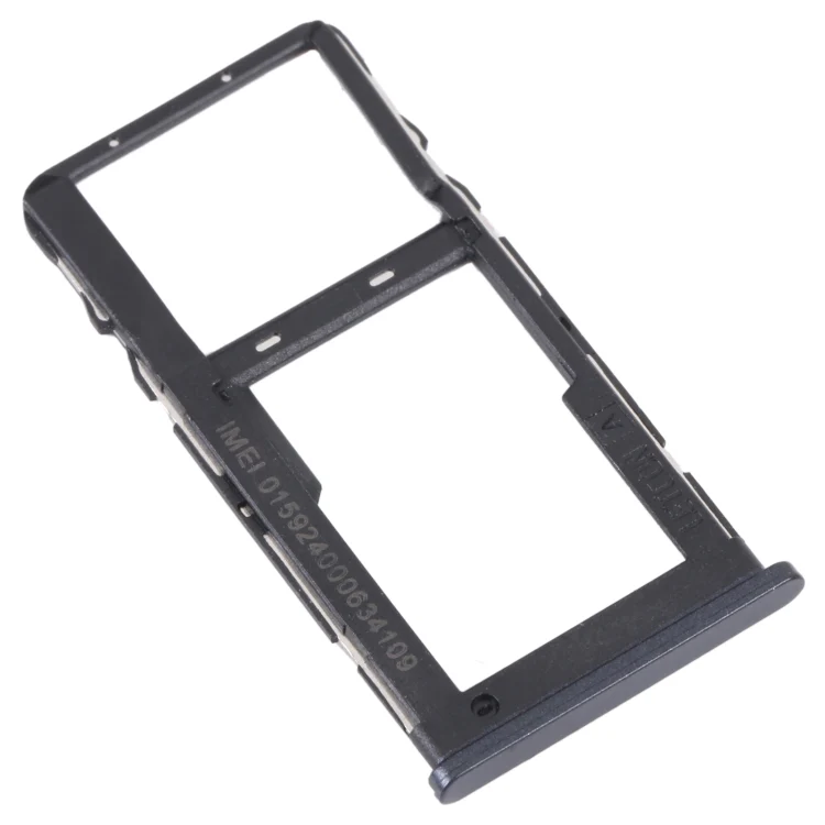 For TCL 20 R 5G Original SIM Card Tray + Micro SD Card Tray(Black) - Image 3