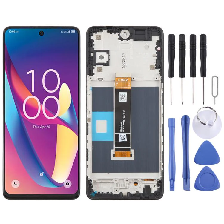 For TCL 50 XL Original LCD Screen Digitizer Full Assembly with Frame