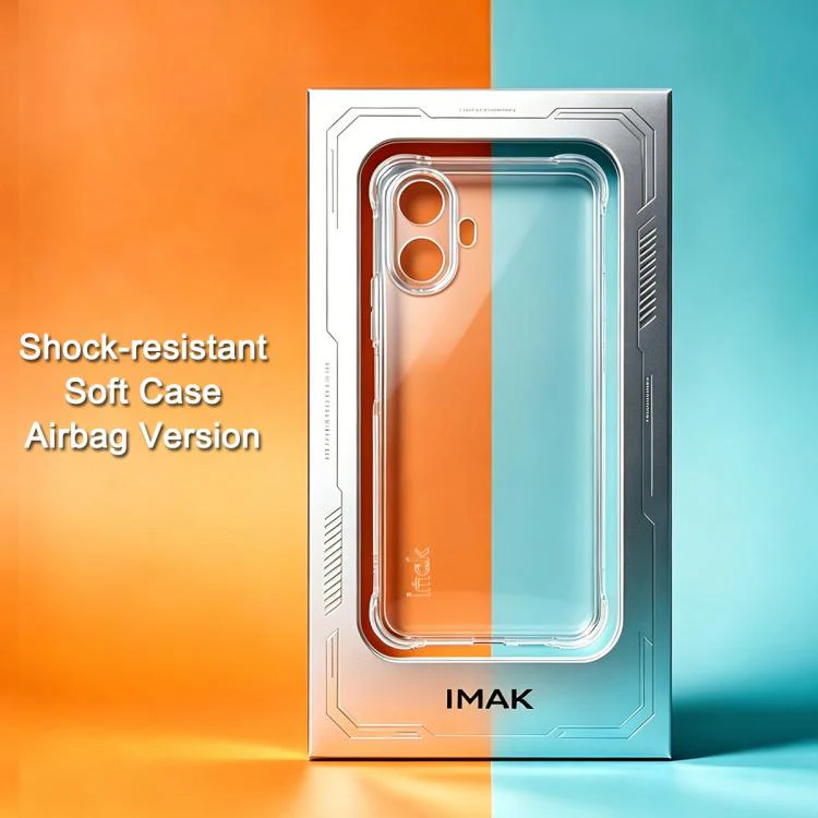 For TCL K70 NxtPaper 5G imak Shockproof Airbag TPU Phone Case(Transparent) - Image 2