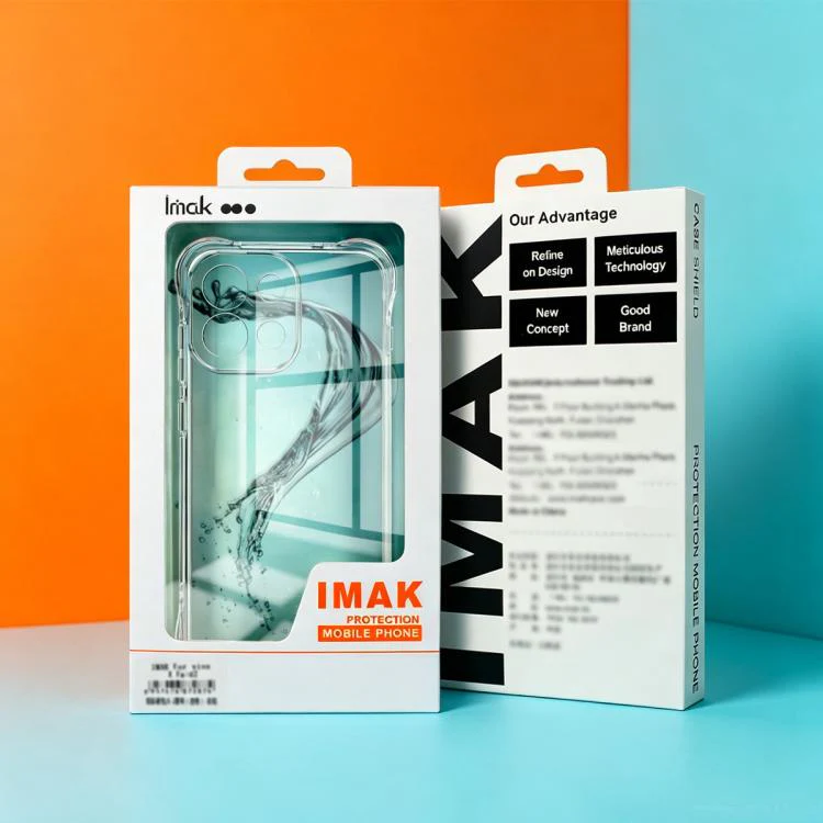 For TCL K70 NxtPaper 5G imak Shockproof Airbag TPU Phone Case(Transparent) - Image 9