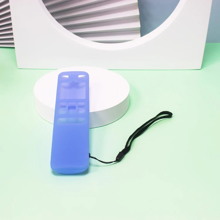 For TCL RC802V FMR1 FNR1 Y40 TV Remote Control Anti-Drop Silicone Protective Case(Luminous Blue) - Image 2