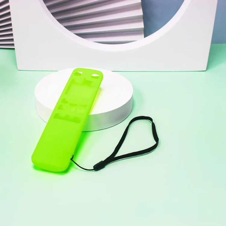 For TCL RC802V FMR1 FNR1 Y40 TV Remote Control Anti-Drop Silicone Protective Case(Luminous Green) - Image 2