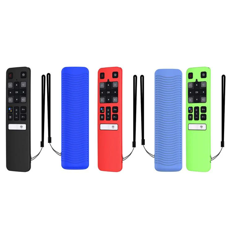 For TCL RC802V FMR1 FNR1 Y40 TV Remote Control Anti-Drop Silicone Protective Case(Luminous Green) - Image 4