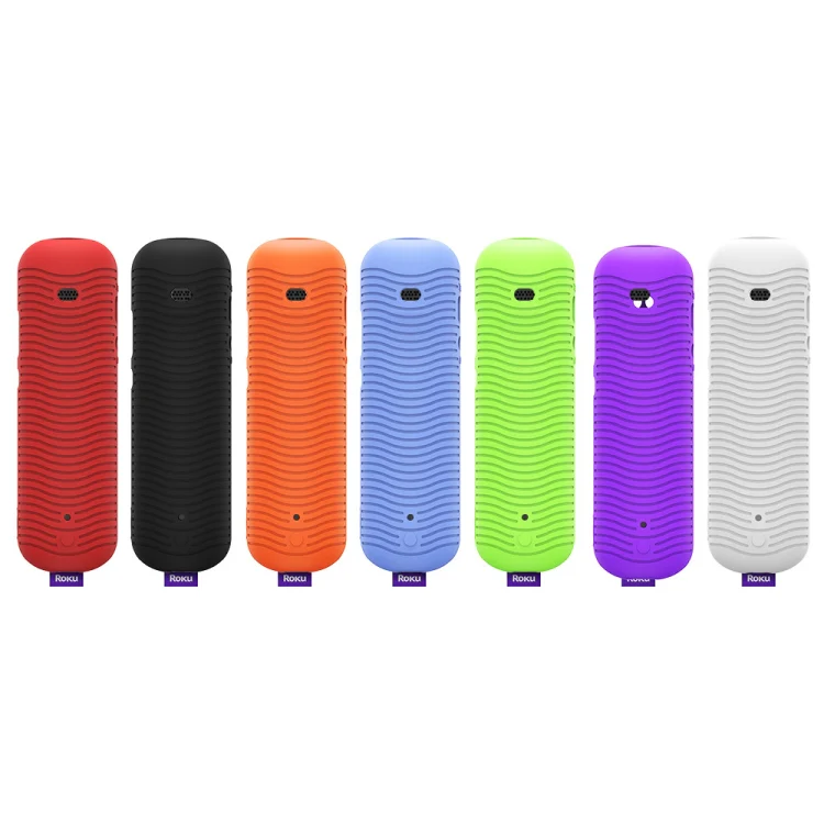 For TCL Roku Voice Remote Pro Y30 Remote Control Shockproof Silicone Protective Case(Luminous White) - Image 4