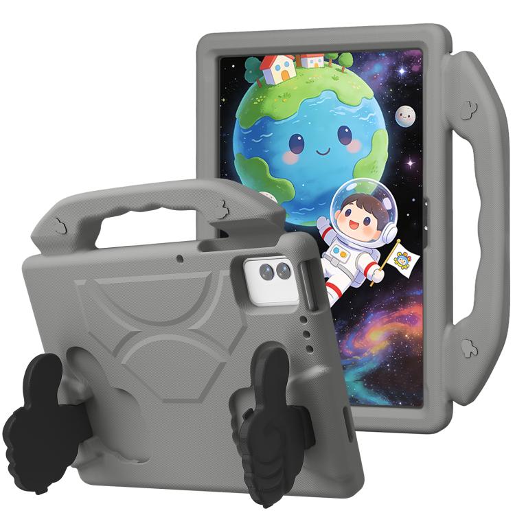 For Tecno Megapad 11 2025 Thumb Bracket EVA Shockproof Tablet Case(Gray)