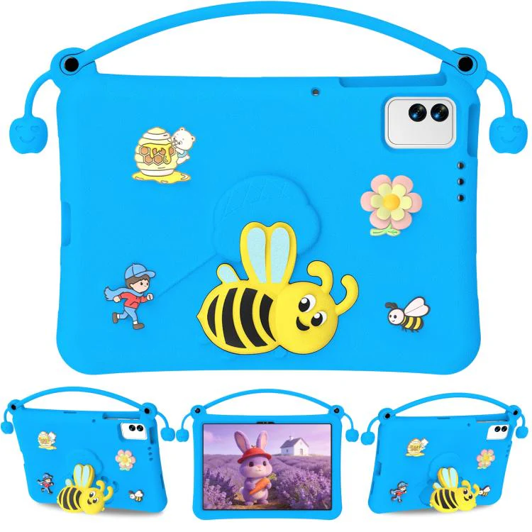 For Tecno Megapad 11 Little Bee EVA Shockproof Tablet Case(Blue)