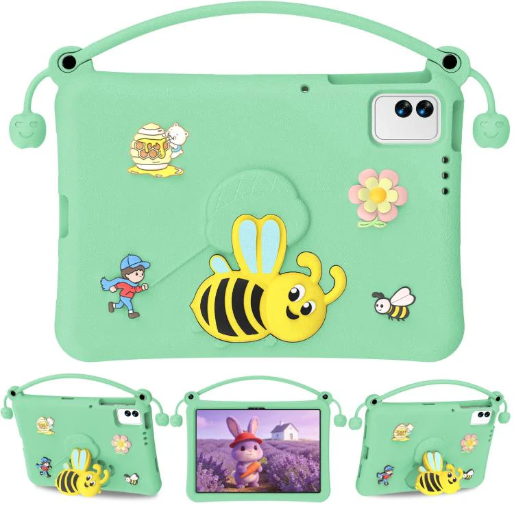 For Tecno Megapad 11 Little Bee EVA Shockproof Tablet Case(Light Cyan)
