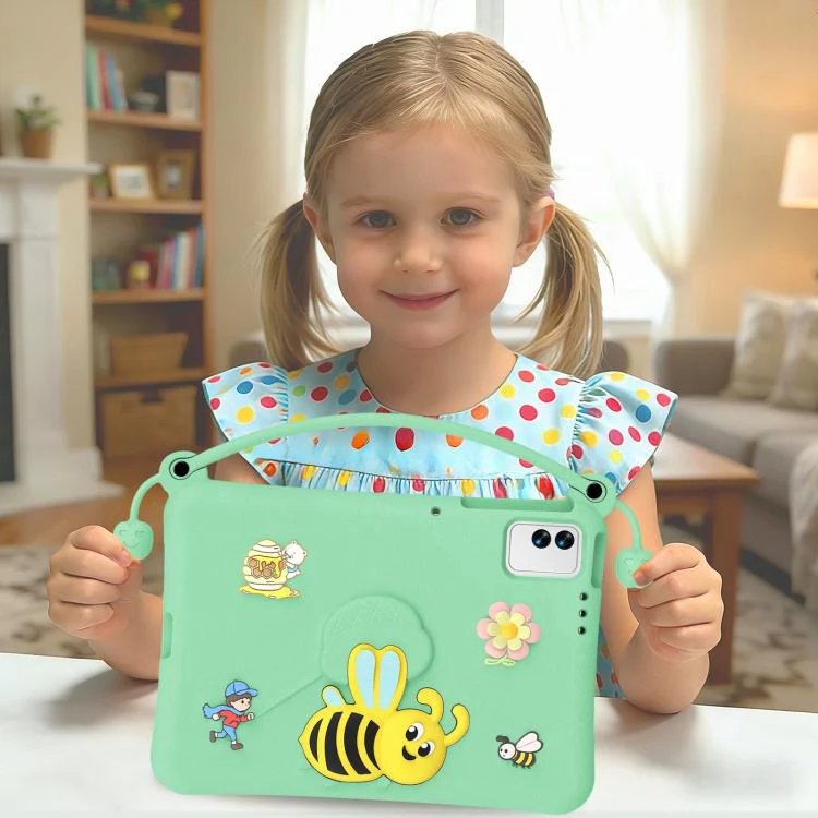 For Tecno Megapad 11 Little Bee EVA Shockproof Tablet Case(Light Cyan) - Image 7