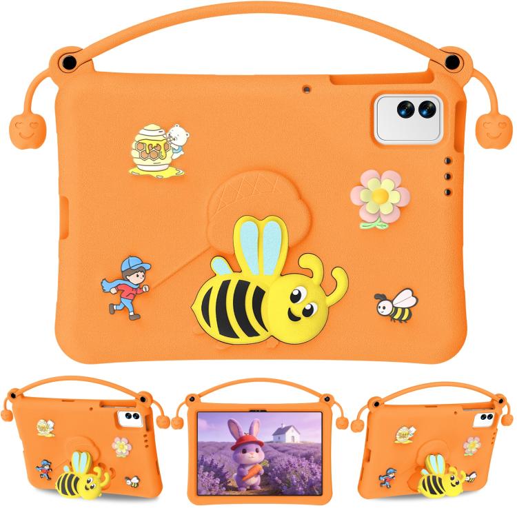 For Tecno Megapad 11 Little Bee EVA Shockproof Tablet Case(Orange)