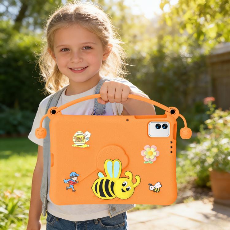 For Tecno Megapad 11 Little Bee EVA Shockproof Tablet Case(Orange) - Image 6