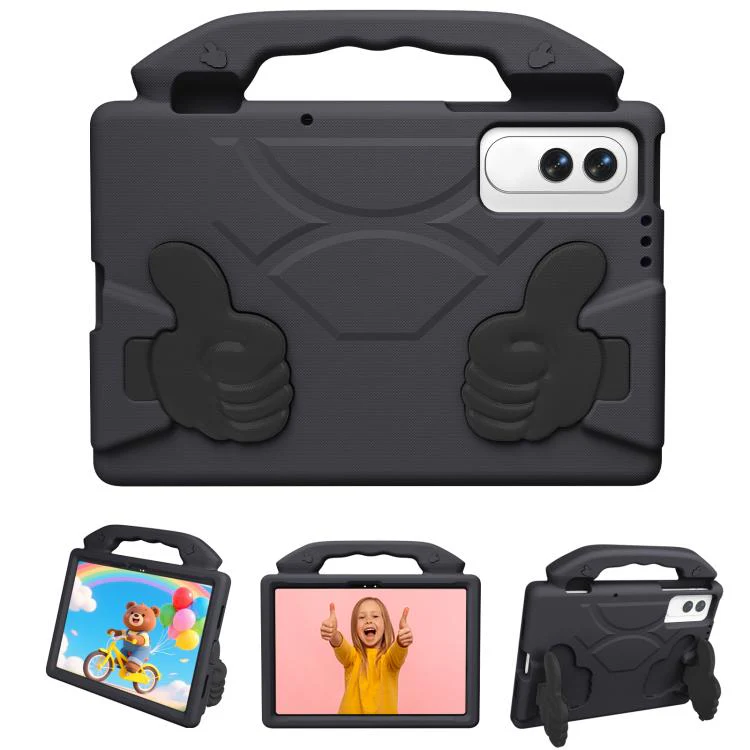 For Tecno Megapad SE 11 2025 Thumb Bracket EVA Shockproof Tablet Case(Black) - Image 2
