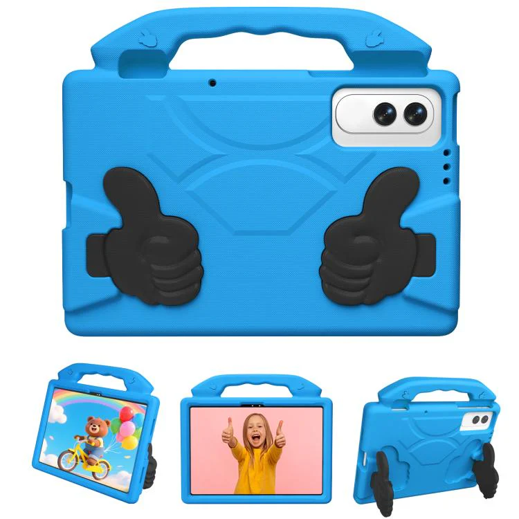 For Tecno Megapad SE 11 2025 Thumb Bracket EVA Shockproof Tablet Case(Blue) - Image 2