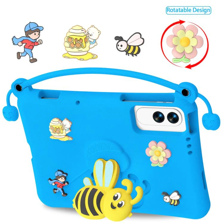 For Tecno Megapad SE 11 Little Bee EVA Shockproof Tablet Case(Blue) - Image 2