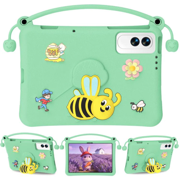 For Tecno Megapad SE 11 Little Bee EVA Shockproof Tablet Case(Light Cyan)